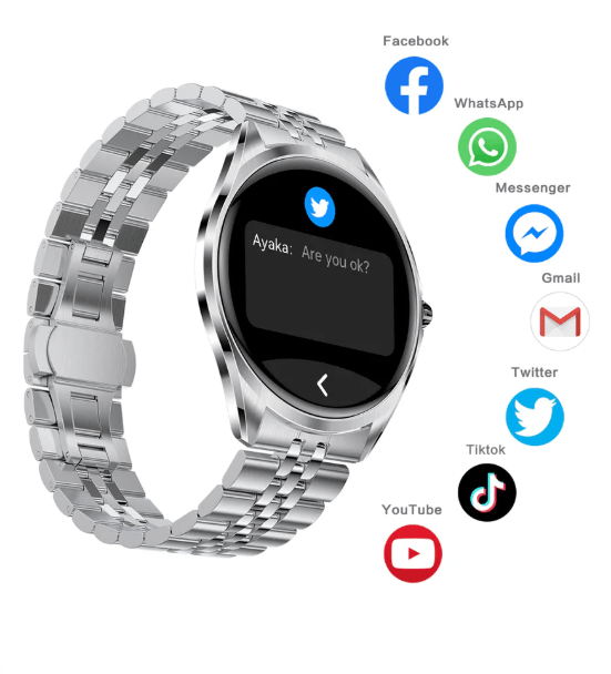 Zenith Pro 360 - Mix Smartwatch für Eleganz und Perfektion